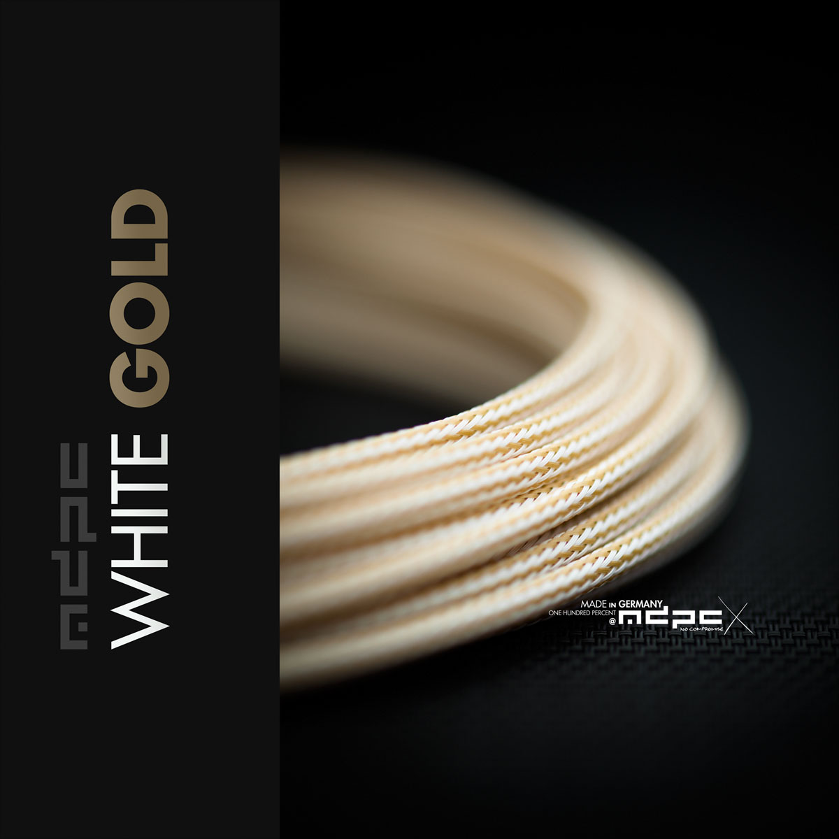 white-gold-cable-sleeving